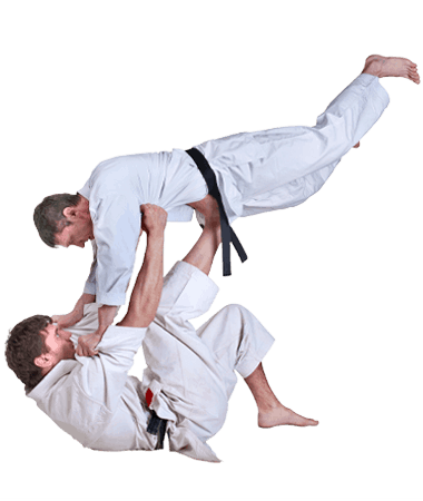 Brazilian Jiu Jitsu Lessons for Adults in Woburn MA - BJJ Floor Throw Men