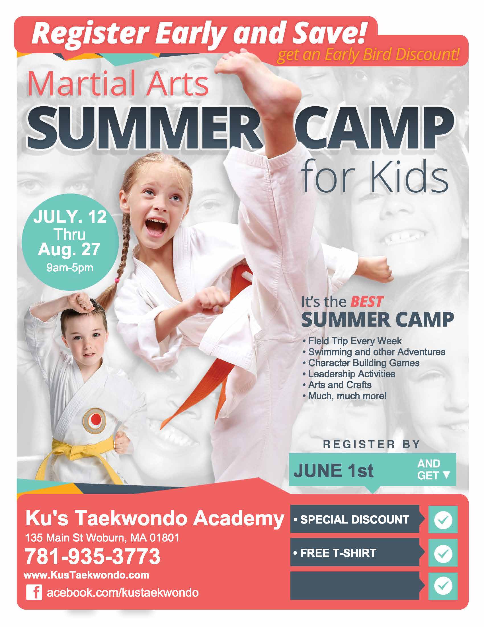 Ku's Taekwondo Summer Camp